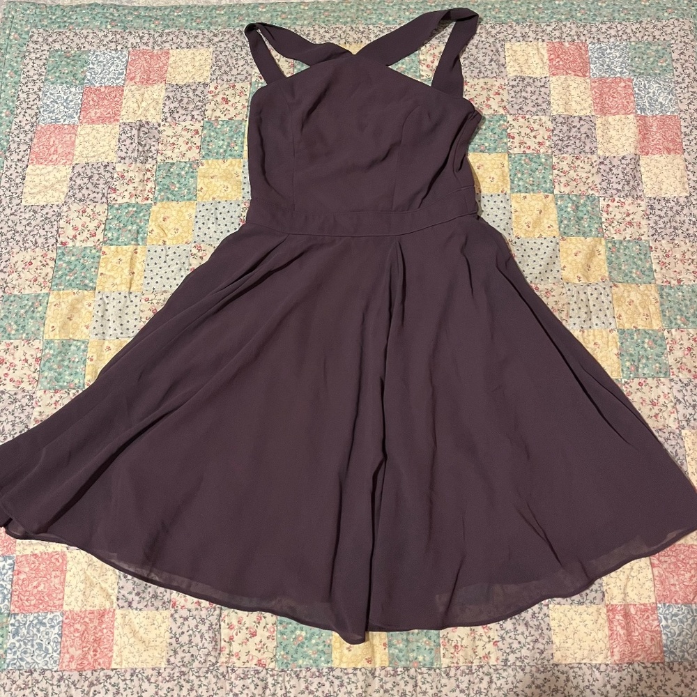 Lulu's Purple Mini Dress Size Extra Small